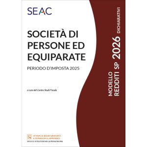MODELLO REDDITI 2026 SOCIETÀ DI PERSONE ED EQUIPARATE